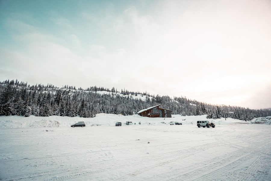 Parking at Gudauri